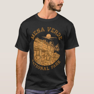 Camiseta Parque Nacional Mesa Verde Colorado Viajar Natural