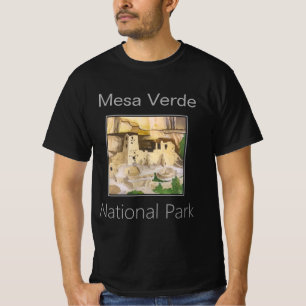 Camiseta Parque nacional Mesa Verde Pueblo, Mesa Verde