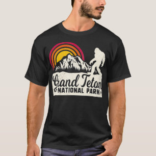 Camiseta Parque nacional Montaña Vintage 8 de Retro Grand T