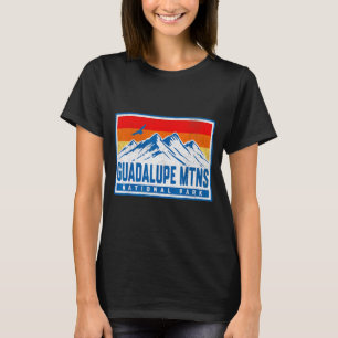 Camiseta parque nacional montañas Guadalupe