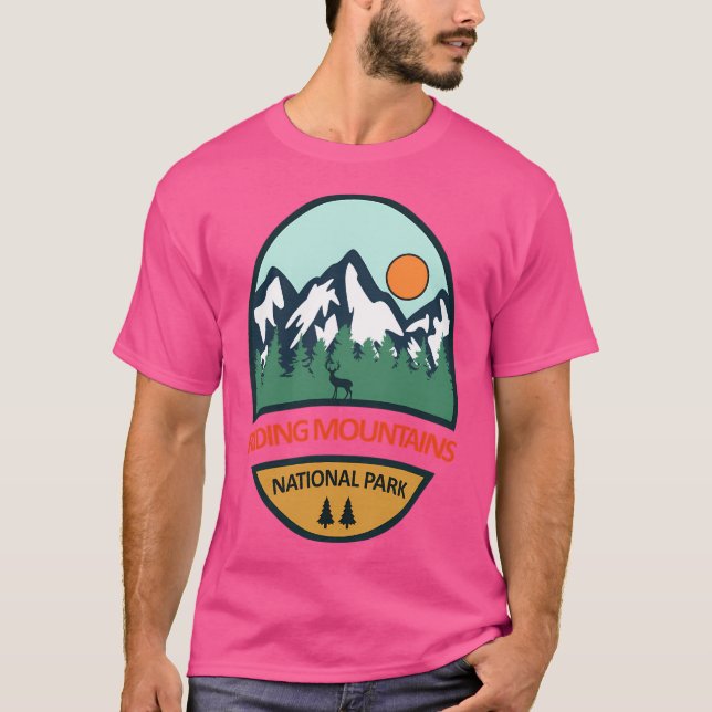 Camiseta Parque nacional Montañas Riding (Anverso)