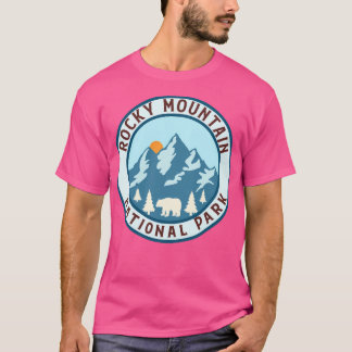 Camiseta Parque nacional Montañas Rocosas