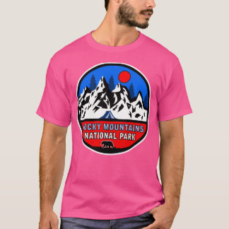 Camiseta Parque nacional Montañas Rocosas