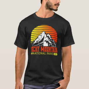 Camiseta Parque nacional Montañas Rocosas Souvenirs Colorad