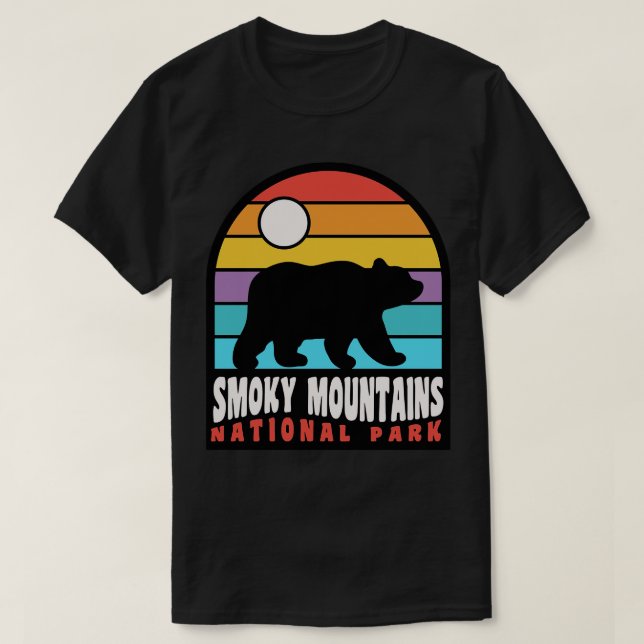 Camiseta Parque nacional Montañas Smoky Great Smokies Tenne (Diseño del anverso)