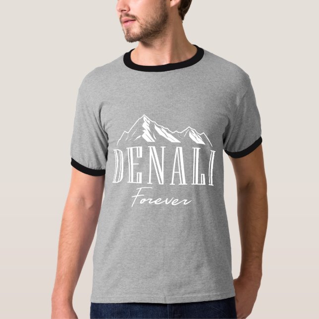 Camiseta Parque nacional Monte Denali Forever Alaska (Anverso)