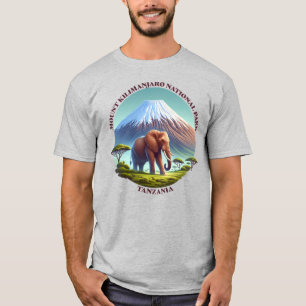 Camiseta Parque nacional Monte Kilimanjaro Tanzania