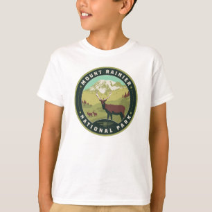 Camiseta Parque nacional Monte Rainier