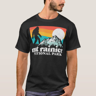 Camiseta Parque nacional Monte Rainier Montañas Bigfoot Nat