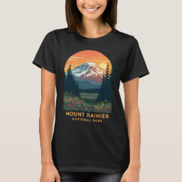 Camiseta Parque nacional Monte Rainier - Sunset de Flor Sil