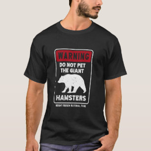 Camiseta Parque nacional Monte Robson Mascota del oso Grizz