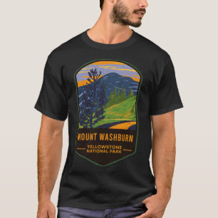 Camiseta Parque nacional Monte Washburn Yellowstone