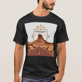 Camiseta Parque nacional Monument Valley Pegatina de viajes