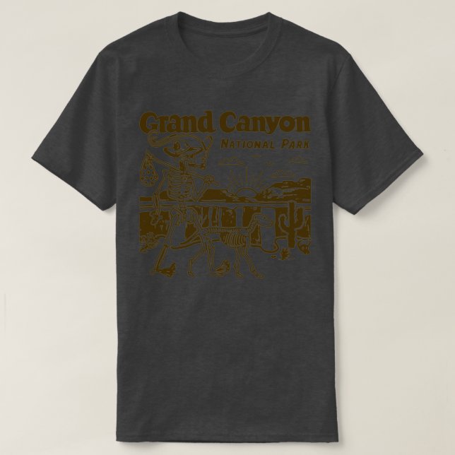 Camiseta Parque nacional Monumento Valle de Guay Camping (Diseño del anverso)