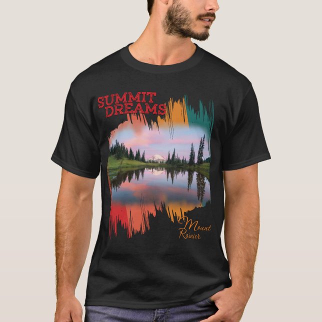 Camiseta Parque Nacional Mount Rainier   (Anverso)