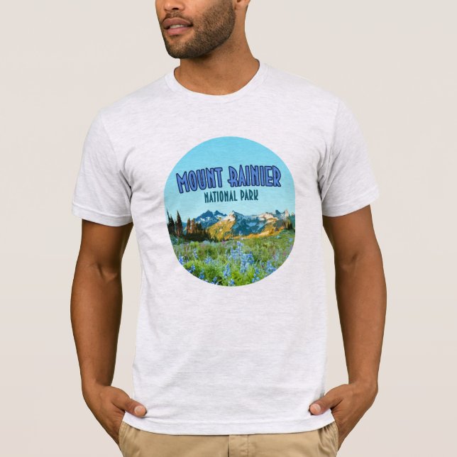 Camiseta Parque nacional Mount Rainier (Anverso)