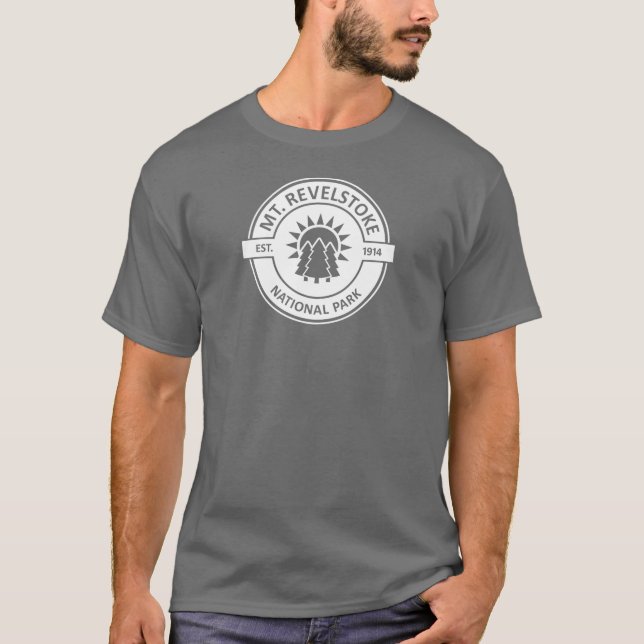 Camiseta Parque nacional Mount Revelstoke (Anverso)