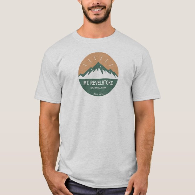 Camiseta Parque nacional Mount Revelstoke (Anverso)