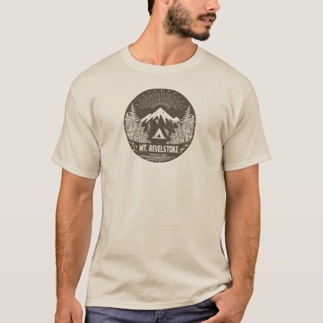 Camiseta Parque nacional Mount Revelstoke (Anverso)