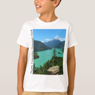 Camiseta Parque Nacional Mountain Lake Scenery