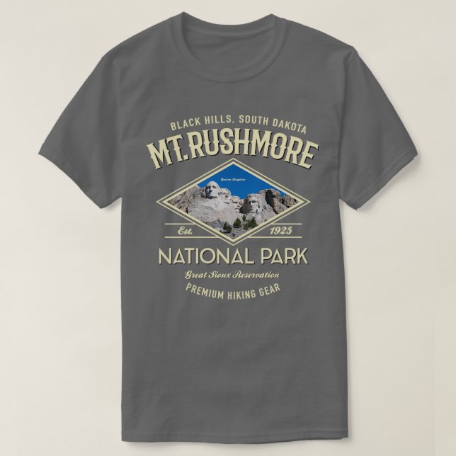 Camiseta Parque nacional Mt Rushmore 2 Classic (Diseño del anverso)