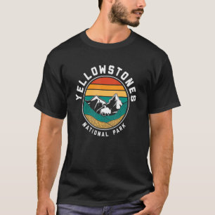 Camiseta Parque nacional Naturaleza Yellowstone