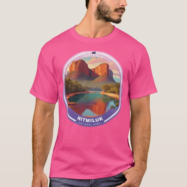 Camiseta Parque nacional Nitmiluk Australia (Anverso)