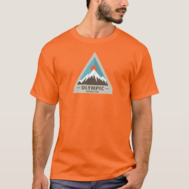 Camiseta Parque nacional Olímpico (Anverso)