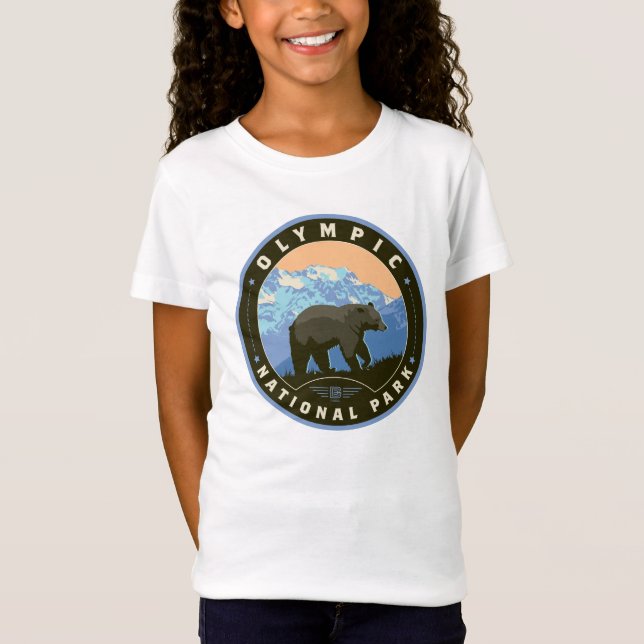 Camiseta Parque nacional Olímpico (Anverso)
