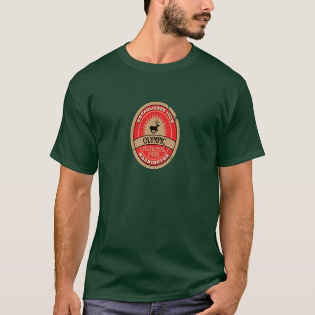 Camiseta Parque nacional olímpico (Anverso)