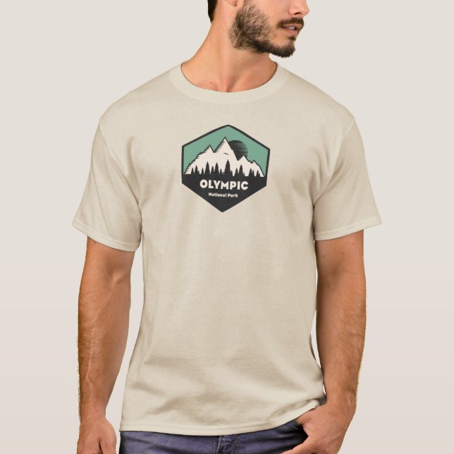 Camiseta Parque nacional Olímpico (Anverso)