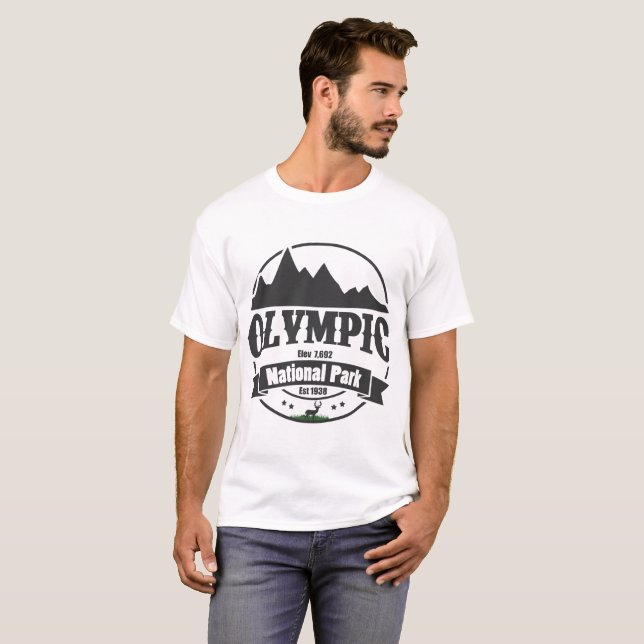 CAMISETA PARQUE NACIONAL OLÍMPICO (Anverso completo)