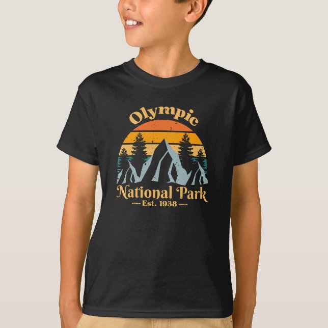 Camiseta Parque Nacional Olímpico (Anverso)