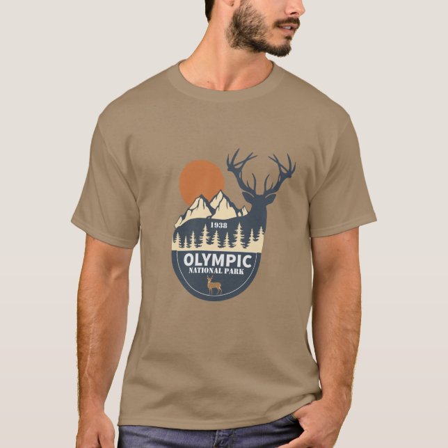 Camiseta Parque nacional olímpico (Anverso)