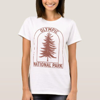 Camiseta Parque nacional olímpico Árbol de cosecha de Washi