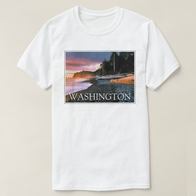 Camiseta Parque nacional Olímpico | Estado de Washington (Diseño del anverso)