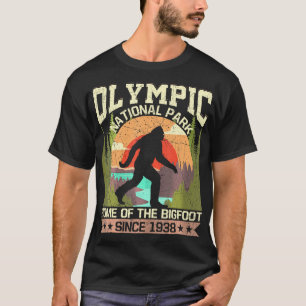 Camiseta Parque Nacional Olímpico - Lugar De Partida Grande