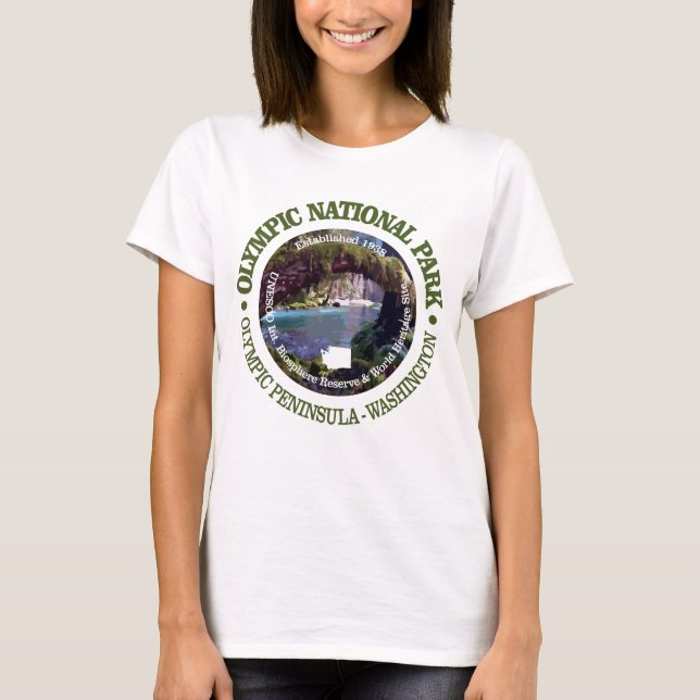 Camiseta Parque Nacional Olímpico (NP2) (Anverso)