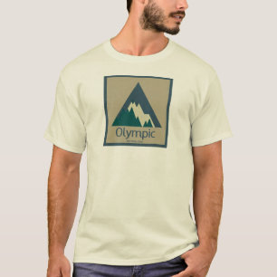 Camiseta Parque Nacional Olímpico Rústico