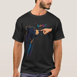 Camiseta Parque Nacional Oso Nariz Boop Fauna Naturaleza Gr