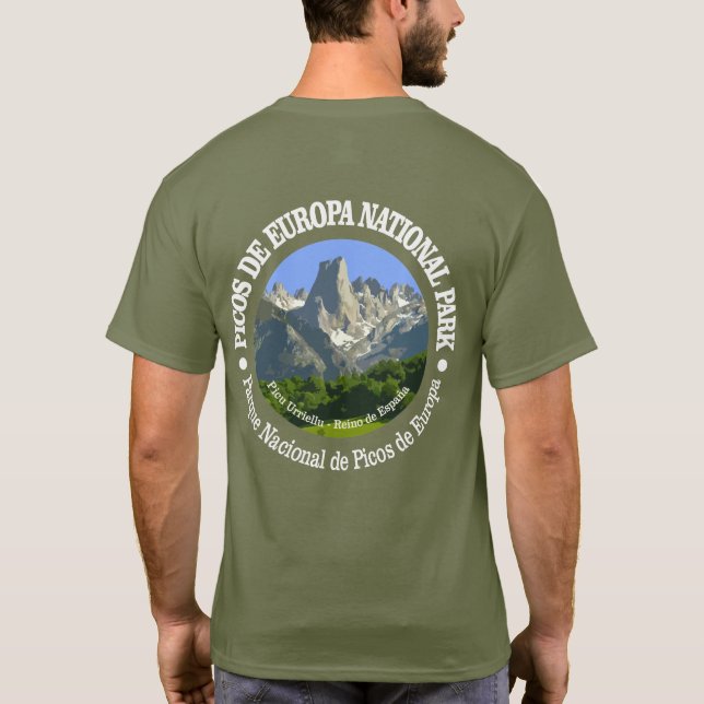 Camiseta Parque nacional Picos de Europa (Reverso)