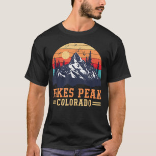 Camiseta Parque Nacional Pikes Peak Senderismo Montaña