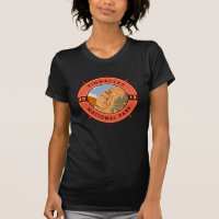 Parque nacional Pinnacles Compass Retro Emblem
