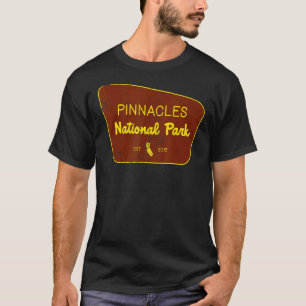 Camiseta Parque nacional Pinnacles Distancia natural Califo