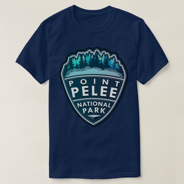Camiseta Parque nacional Point Pelee Simple (Diseño del anverso)