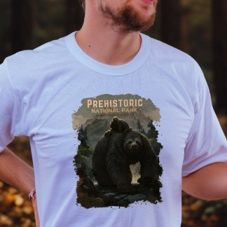Camiseta Parque Nacional Prehistórico - Perezosos Gigantes