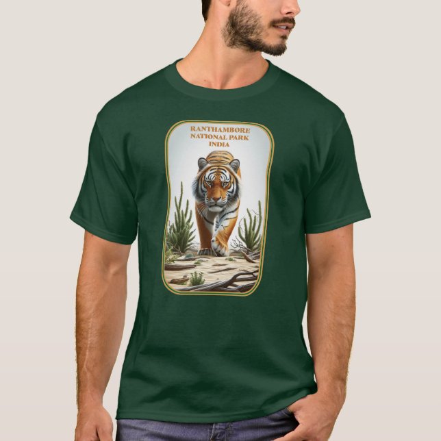 Camiseta Parque nacional Ranthambore India (Anverso)