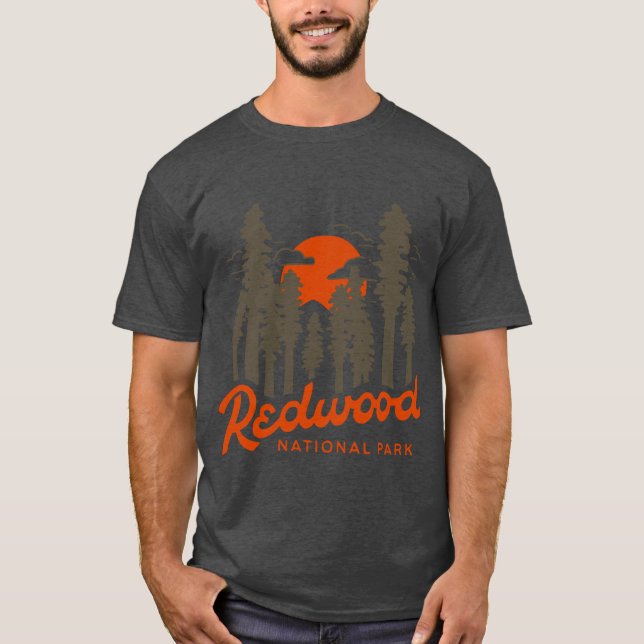 Camiseta Parque Nacional Redwood (Anverso)