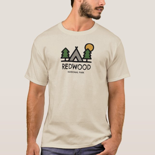 Camiseta Parque nacional Redwood (Anverso)