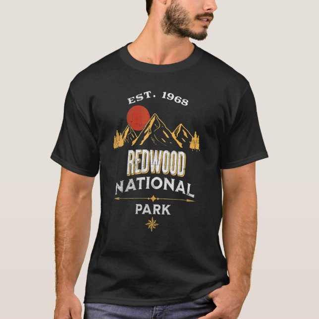 Camiseta Parque nacional Redwood (Anverso)
